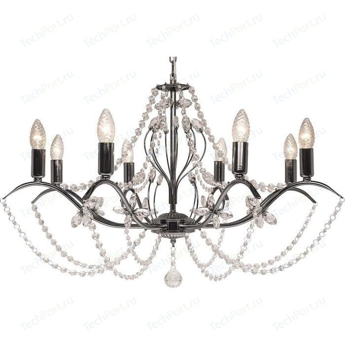 Подвесная люстра Silver Light серия Antoinette, черный жемчуг 8XE14X60W 726.59.8 бра silver light 726 48 1 antoinette