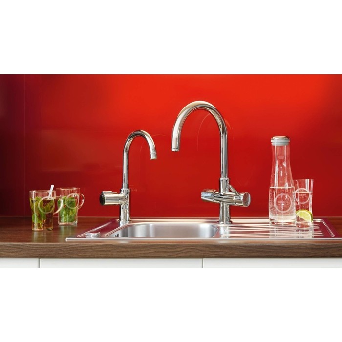 Смеситель для кухни мойки grohe blue 33251000 хром