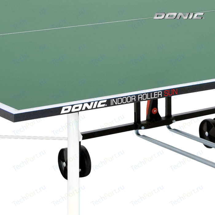 Теннисный стол donic indoor roller sun green 16 мм