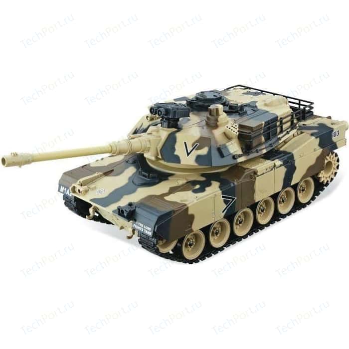 Радиоуправляемый танк HouseHold M1A2 Abrams Yellow Edition масштаб 1:20 40Mhz