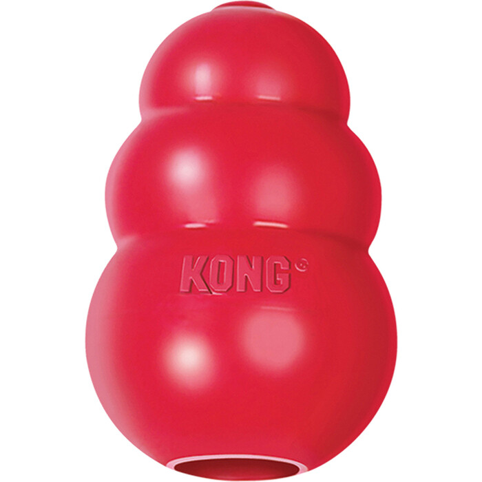 Игрушка KONG Classic Large большая 10х6см для собак j w игрушка для собак спиралька каучук большая dog in action large цвет разноцветный