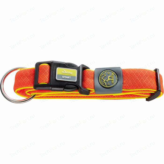 Ошейник Hunter Collar Maui Vario Plus L (42-65cм) сетчатый текстиль оранжевый для собак ошейник hunter collar maui vario plus l 42 65cм сетчатый текстиль оранжевый для собак