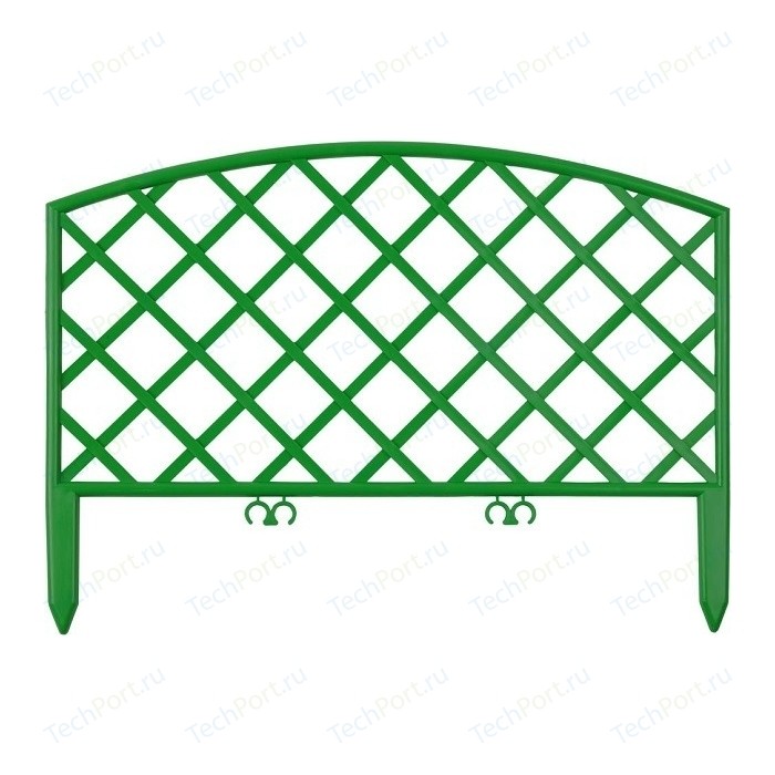 Забор декоративный Grinda ПЛЕТЕНЬ 24x320 см зеленый