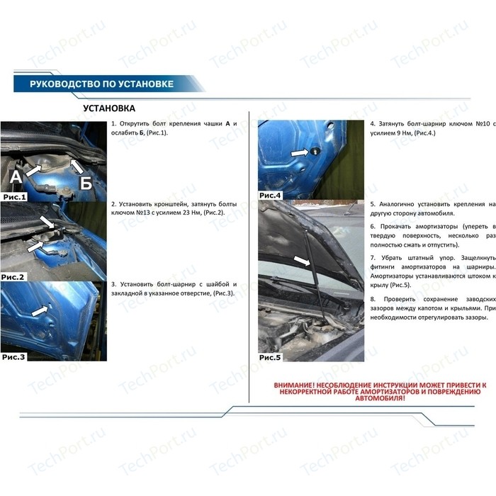 Шарниры для газовых упоров