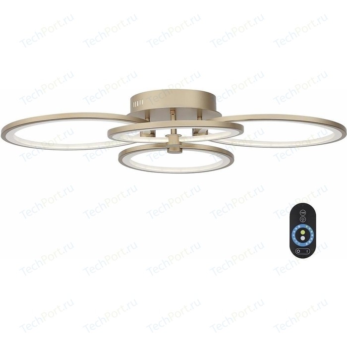 Потолочная светодиодная люстра с пультом ST-Luce SL867.202.04 потолочная люстра st luce sl869 052 04