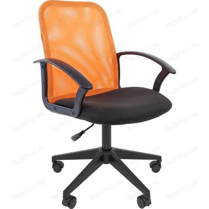 Офисное кресло Chairman 615 TW оранжевый компьютерное кресло chairman 969 офисное обивка текстиль цвет черный оранжевый tw 14