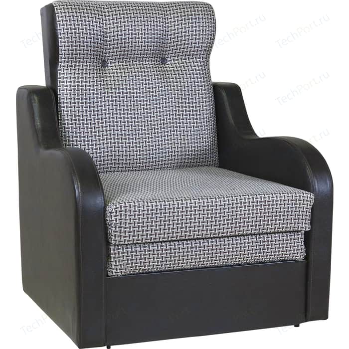 Кресло-кровать Шарм-Дизайн Классика В рогожка коричневый.