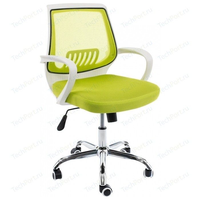 Компьютерное кресло Woodville Ergoplus белое/зеленое