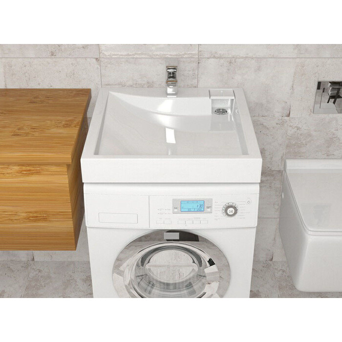 Купить раковину над стиральной машиной ALTASAN Lux 60х60 с кронштейнами ...