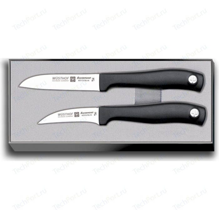 Набор ножей для чистки 2 предмета Wuesthof Silverpoint (9350) набор для чистки аквариумного грунта зоомир 2 предмета
