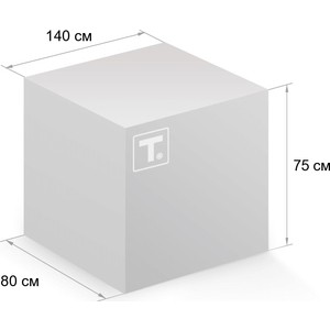 TetChair Стол WOLF ( mod. 8053-2 ) мдф high gloss, закаленное стекло, 140/180x80x76 см, слоновая кость/латте