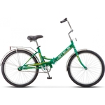 Велосипед Stels Pilot-710 24" Z010 14" Зелёный/жёлтый