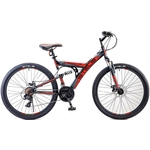 Велосипед Stels Focus MD 26" 21-sp V010 18" Чёрный/красный