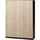 Шкаф комбинированный Шарм-Дизайн Лайт 150х60 венге+дуб сонома
