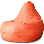 Кресло-мешок DreamBag Оранжевая экокожа 2XL 135x95