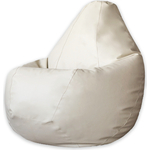 Кресло-мешок DreamBag Кремовая экокожа 2XL 135x95