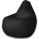 Кресло-мешок DreamBag Черная экокожа 3XL 150x110