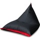 Кресло DreamBag Пирамида черно-красная