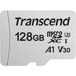 Карта памяти Transcend 128GB microSDXC Class 10 UHS-I U3, V30, A1, (без адаптера), TLC (TS128GUSD300S)