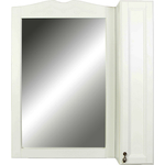 Зеркало-шкаф Orange Классик 85 с подсветкой, молочное (F7-85ZS3)