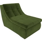 Модуль Лига Диванов Холидей кресло микровельвет зеленый