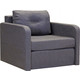 Кресло-кровать Шарм-Дизайн Бит-2 серый.
