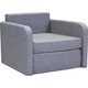 Кресло-кровать Шарм-Дизайн Бит светло-серый.