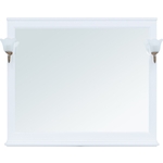 Зеркало Aquanet Валенса 120 без светильников, белое матовое (238831)
