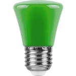 Лампа светодиодная Feron LB-372 25912 E27 1W зеленый Грибок Матовая
