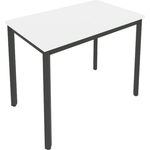 Стол письменный на металлокаркасе Riva Slim С.СП-3.1 белый/антрацит металл 98x60x75 комплект