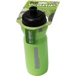 Фляга велосипедная V-GRIP V-AK750, 750мл, пластик, с силик.клапаном, открытие одной рукой, зеленый/серый