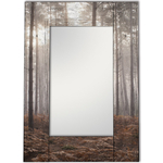 Настенное зеркало Дом Корлеоне Лесной туман 75x110 см