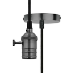 Подвесной светильник Uniel DLC-V-S24K/E27 TS/1M/BL Pearl Black