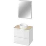 Мебель для ванной Cersanit Moduo 80 белая/дуб