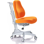 Кресло Mealux Match Y-528 KY/grey base основание серое/обивка оранжевая однотонная