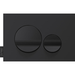 Кнопка смыва Jacob Delafon Hors Collection круглая, черная (E20859-7-BMT)