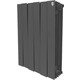 Радиатор отопления ROYAL Thermo Piano Forte 500 биметаллический, 12 секций, noir sable (RTPNNS50012)