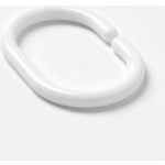 Набор колец для ванной IDDIS Rings 3,1x4,9, белый (RID011P)
