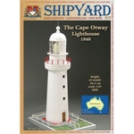 Сборная картонная модель Shipyard маяк Cape Otway Lighthouse (№57), масштаб 1:87
