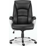 Кресло офисное Brabix Grand EX-501 рециклированная кожа черное Premium (531950)