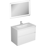 Мебель для ванной Veneciana Aventino 85 с двумя ящиками, белая
