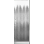 Дверное полотно Vincea Orta 90x190 петли справа, профиль хром, стекло шиншилла (VDP-1O900CH-R)