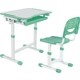 Комплект парта + стул трансформеры FunDesk Piccolino green