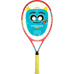 Ракетка для большого тенниса Head Novak 25 Gr07, арт. 233500, для 8-10 лет, алюм., со струнами, красн-сине-желтый