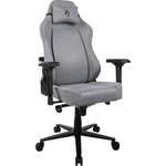 Фото Компьютерное кресло для геймеров Arozzi Primo Woven fabric grey-black logo купить недорого низкая цена