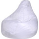 Кресло-мешок Bean-bag Груша белое оксфорд XL