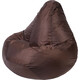 Кресло-мешок Bean-bag Груша коричневое оксфорд XL