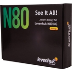 Набор микропрепаратов Levenhuk N80 NG "Увидеть все!"