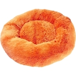 Лежанка Зоогурман Пушистый сон (100*100*17 см) оранжевый