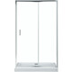 Душевая дверь Aquanet 120х190 прозрачная, хром (SD-1200A)